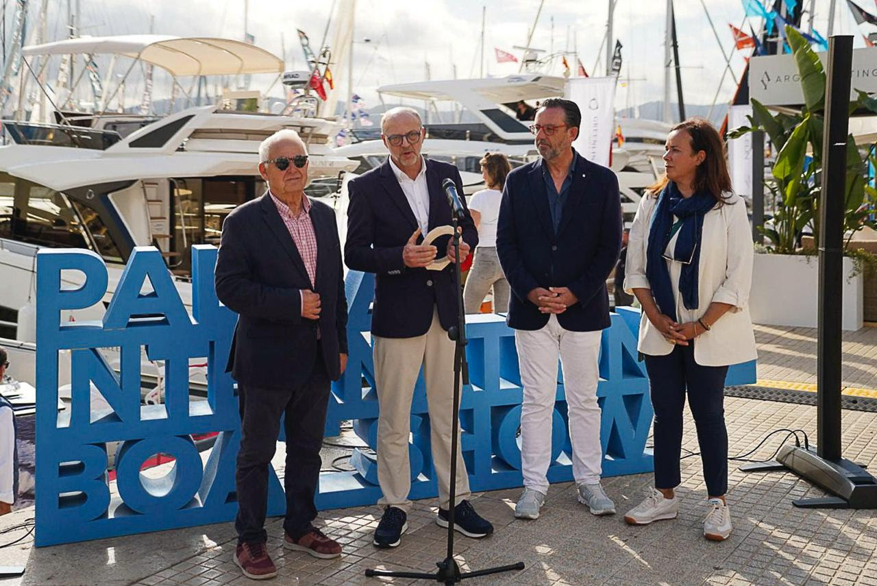 El Palma International Boat Show concede a la empresa Náutica Morey el Premio Marcial Sánchez Barcái